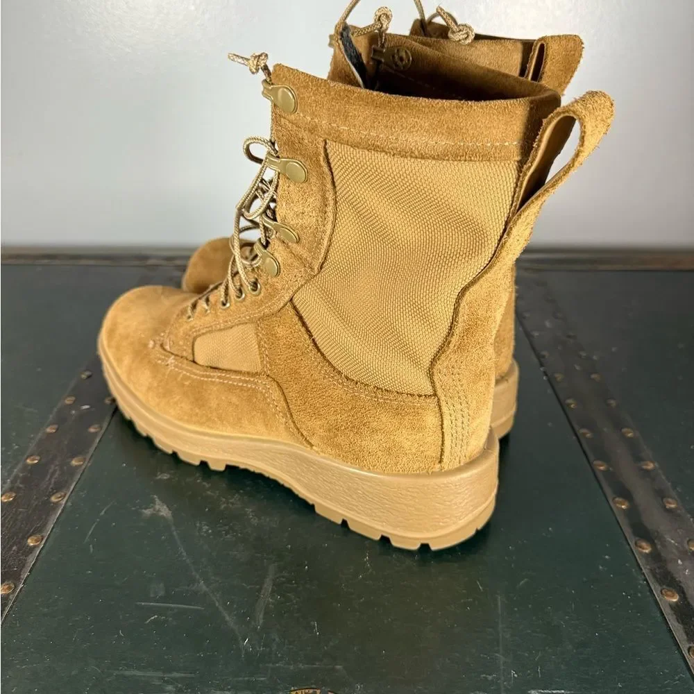 Altama Temperate Weather Combat Boots Sz 6 USM Coyote Safety Toe Gore-Tex